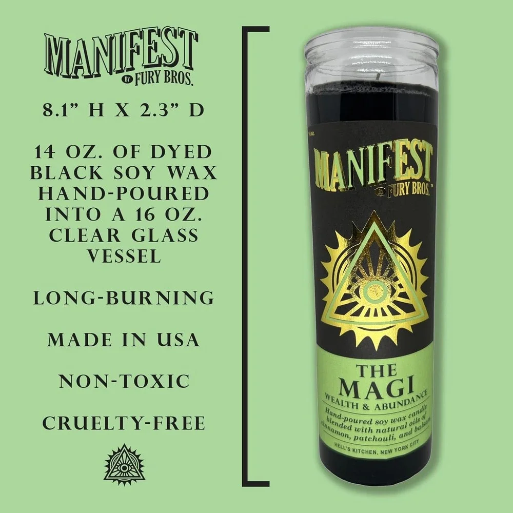 New The Magi Manifest Candle